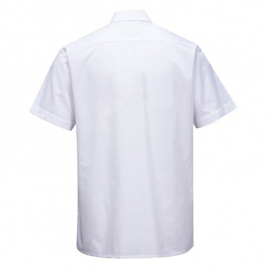 Portwest S104 Classic Short-Sleeve White Shirt - Workwear.co.uk